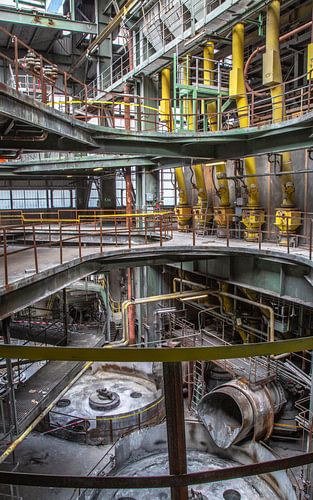 Het Ovenhuis tijdens de sloop