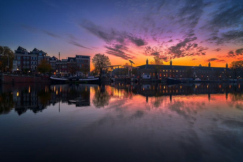 Photo of the Walter Süskind Bridge and Amstel in Amsterdam, 2020 - 8 by Amsterdam.Photos
