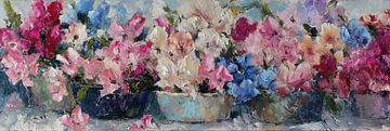 Bloemen Vaas | Fresh Blooms in Vase van I ❤ Bloemen
