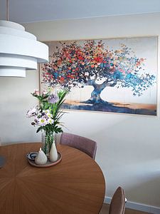 Colourful Tree Painting | Eternal Spring Magic