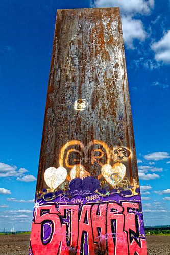 Plaat op de Schurenbachhalde in Essen (7-94112)