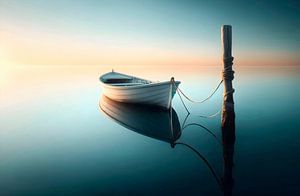 Le soir au bord du lac