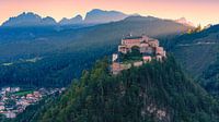 Burg Hohenwerfen, Österreich von Henk Meijer Photography Miniaturansicht