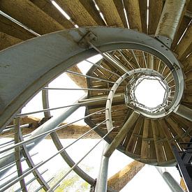 Escalier du hall de D'n Flaestoren sur tiny brok