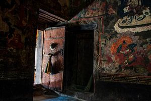 Deuren Tibetaans boeddhistisch klooster van Affect Fotografie