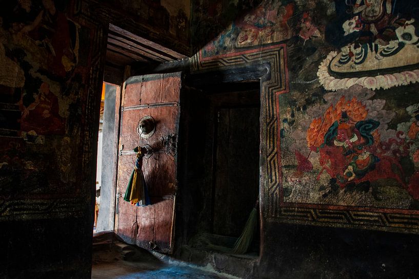 Türen des tibetisch-buddhistischen Klosters von Affect Fotografie