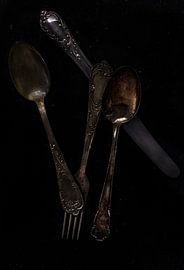 Still life of antique cutlery by Blackbird PhotoGrafie