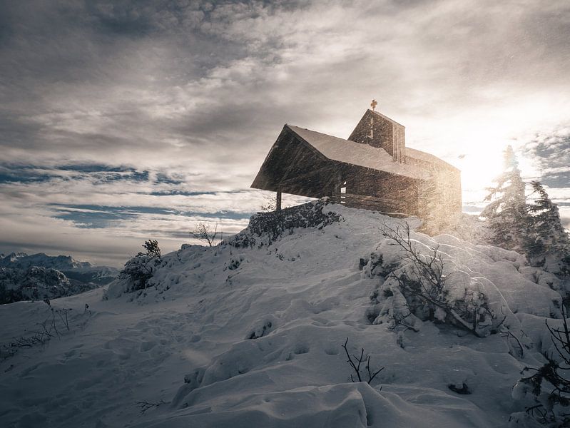 Hochfelln Chapel, Chiemgauer Alps by Tobias Wartenberg