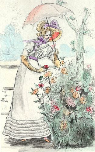 La mode dans le Paris du XIXe siècle, Henri Boutet, (1851 1919)