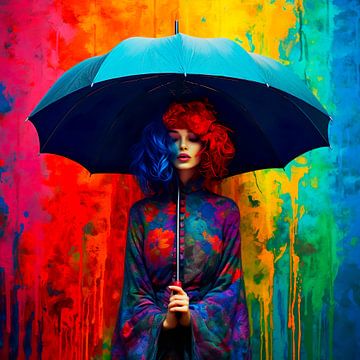 Under my umbrella by Harry Hadders