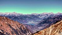 Panoramisch uitzicht over Zell am See
