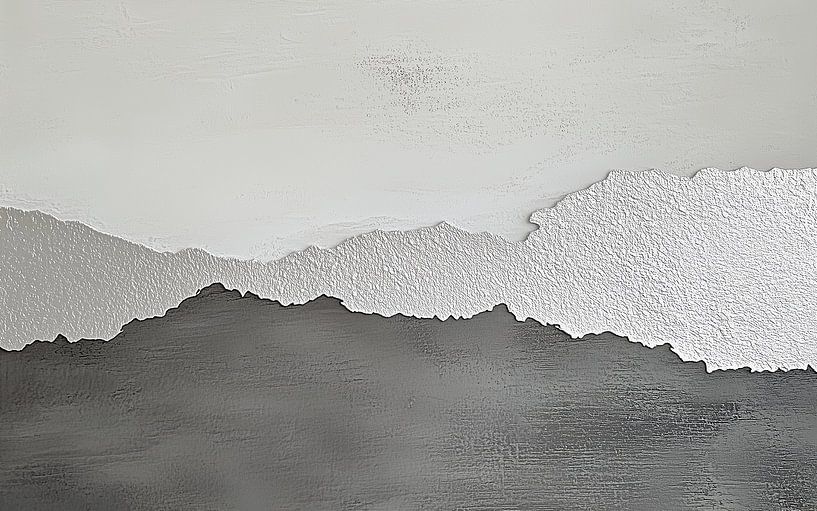 Ein Horizont aus Textur und Schatten in ruhigen Erdtönen von Color Square