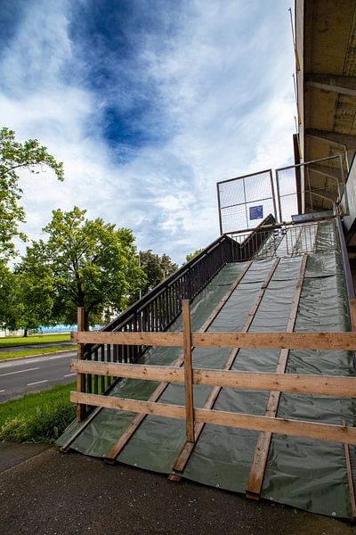 Praha, Tschechische Republik, 30. Mai 2024: Das Große Strahov-Stadion, Prag, Tschechien. Langer als jedes aktuelle oder ehemalige Sportstadion. von de-nue-pic
