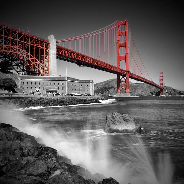 Golden Gate Bridge Fort Point von Melanie Viola