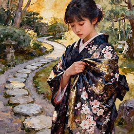 Sakura Reflections von Johannas Art Creations