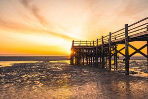 Sonnenuntergang in Sankt Peter-Ording
