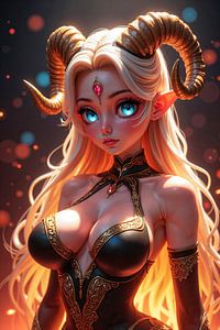 KALYTHRA - Sexy Démone Anime de la Tentation