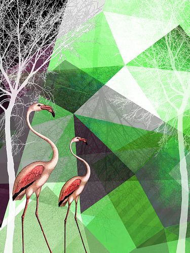 FLAMINGOS P21 v2 by Pia Schneider