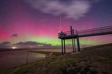 Nordlicht über Friesland von lars Bosch