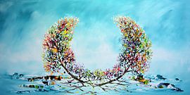 In The Beginning by Gena Theheartofart