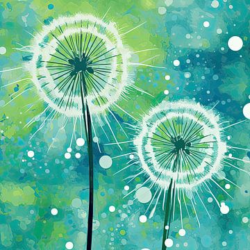 Dandelions by Bert Nijholt