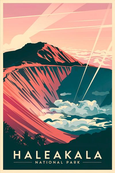 Haleakalā National Park von Poster Art Shop