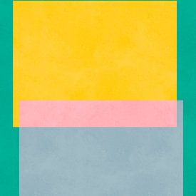 Overlappende vormen 7 van Vitor Costa