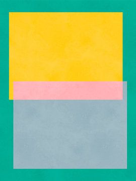 Overlappende vormen 7 van Vitor Costa