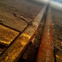 Vervlogen rails