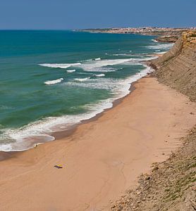 Plage de Sao Juliao, Assafora, Estremadura, Portugal sur Rene van der Meer