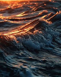 Goldene Stunde am Meer