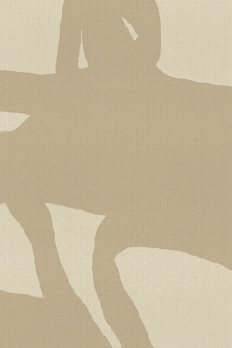 Minimalistische tinten op papier met structuur