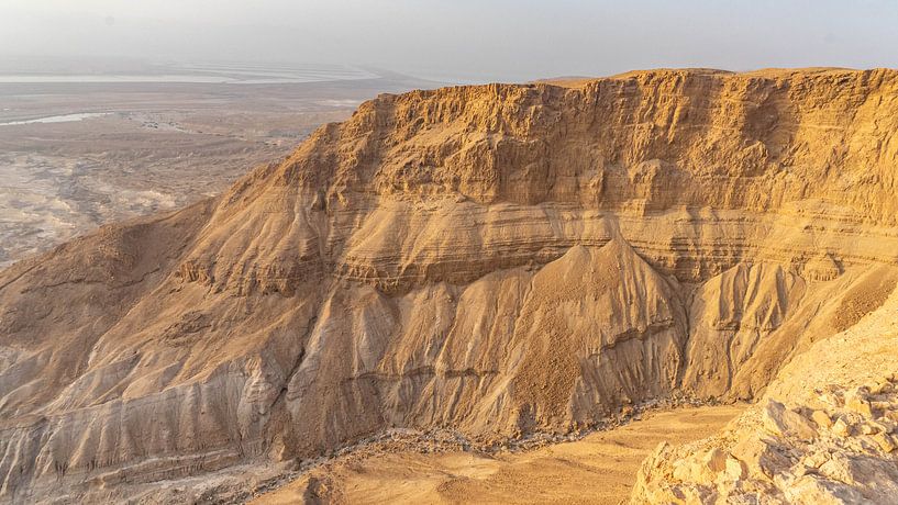 Felsen von Massada, Israel von Jessica Lokker