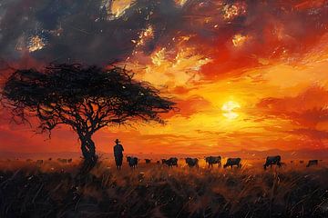 Een Samburu-herder van PixelPrestige