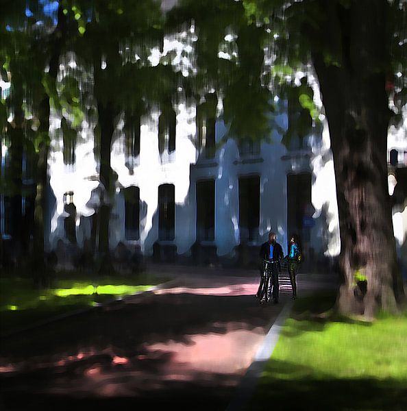 Haagsche sfeertjes Lange Voorhout, Take a Break van Fons Bitter