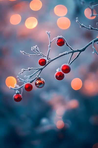 Kerst glamour van Poster Art Shop