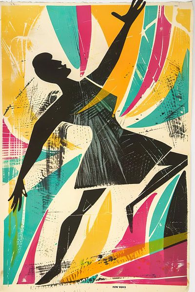 New Wave vintage &amp; Retro-Poster von PixelPrestige