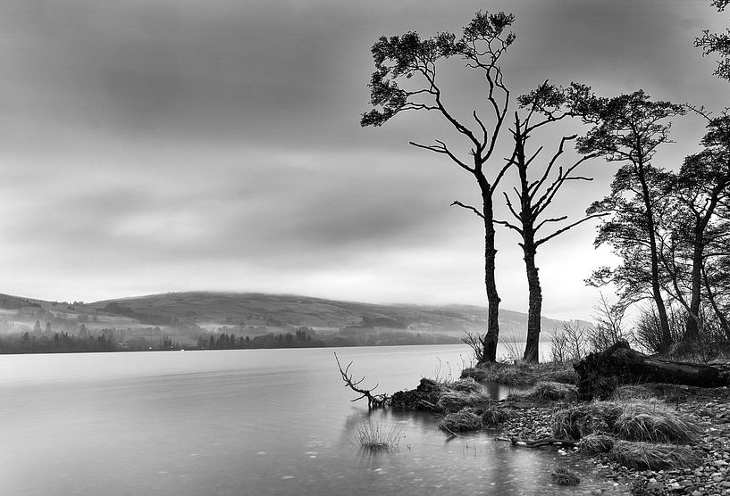 See (Loch Tay) in Schottland - Schwarz und Weiß von Richard Smit