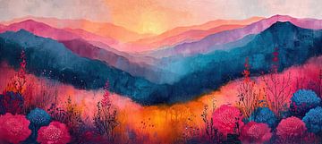 Ember Petal Peaks by Art Whims