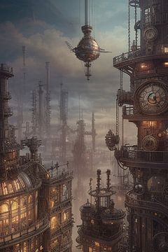 Steampunk City von PhotoArtistWinni