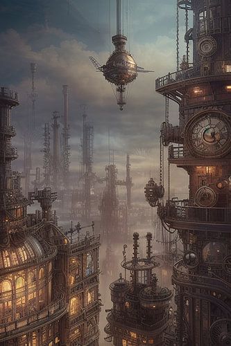 Steampunk City
