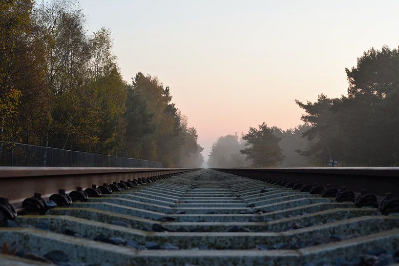 Trein rails par Wouter Bakker
