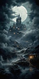 Digitally created tropical fantasy and surreal landscape by Art Bizarre