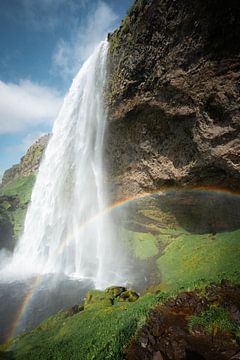 Seljalandsfoss - Wasserfall in Island von Karlijn Meulman