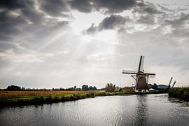 Molen bij Abcoude van Bart Van Dijk