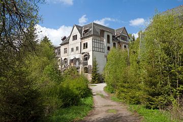 Verloren plaats in het Harz gebergte van t.ART