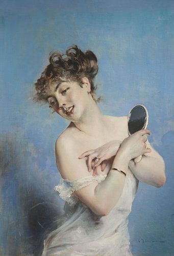 Giovanni Boldini, Het toilet, ca. 1880