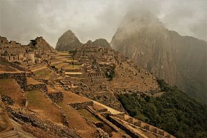 Machu Picchu in  Peru van Gert-Jan Siesling
