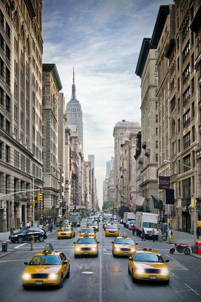 Scène de rue de la 5e Avenue de NEW YORK CITY par Melanie Viola