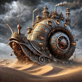 Steampunk Snail Fortress von Eric Nagel